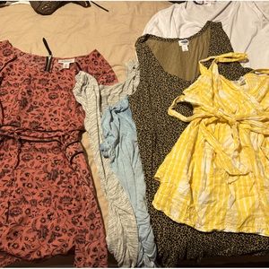 COPY - Lot of XL maternity tops blouses and shirts